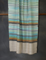 blue plaid scarf cashmere 