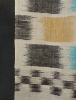Ivory And Pink Plaid Pure Cashmere Pashmina Scarf – Handwoven Luxury