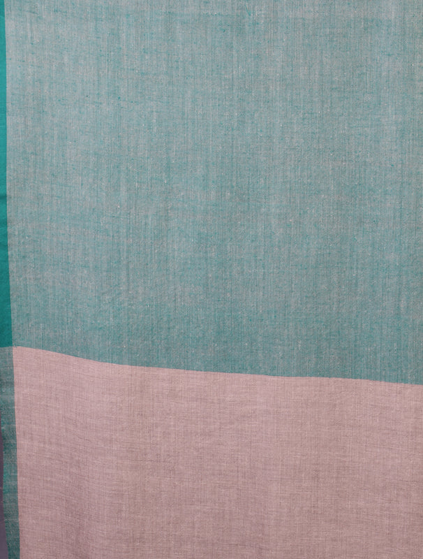 Green And Natural handwoven Cashmere Pashmina Shawl