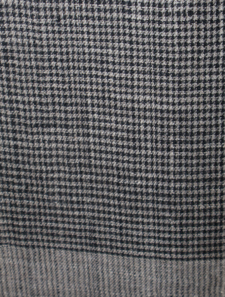 Black Check handwoven Cashmere Pashmina Scarf