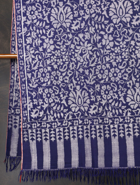 Blue Kani Buteh Pashmina Shawl