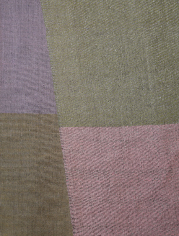 Multi Color Striped Handwoven Cashmere Pashmina Scarf