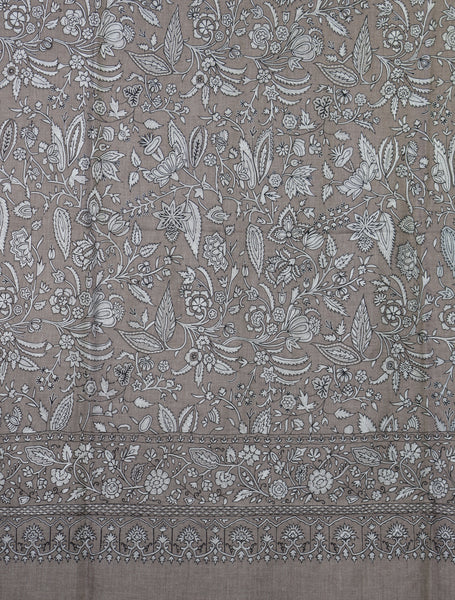 3 Yard Natural Color Kalamkari Pashmina Shawl