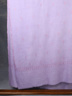 Lavender Base Buteh Embroidery Pashmina Cashmere Shawl