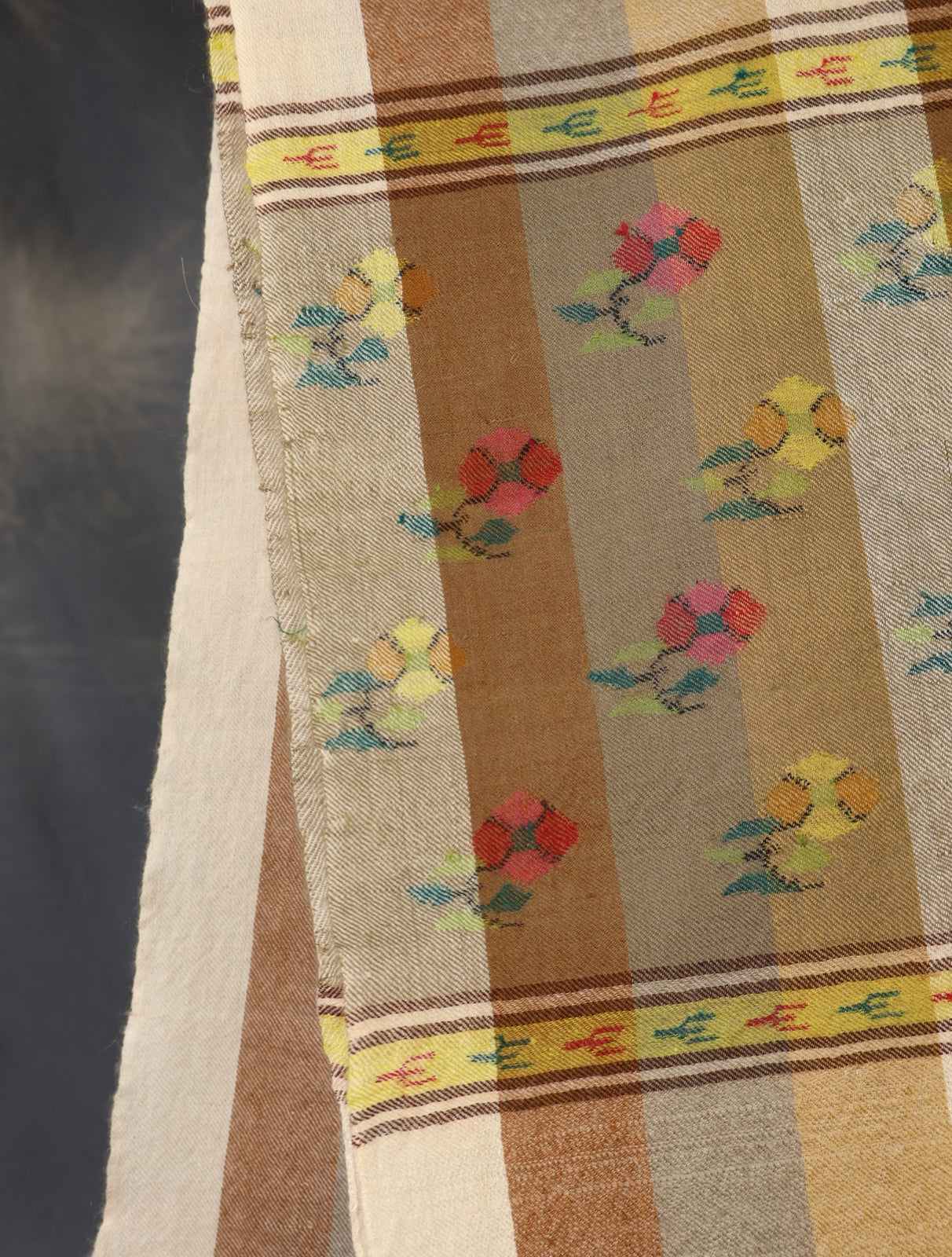 Multicolor Stripe Pashmina Shawl