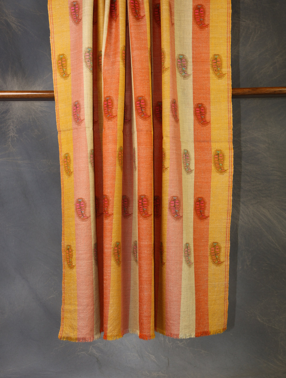 Multicolor Stripe Pashmina Shawl