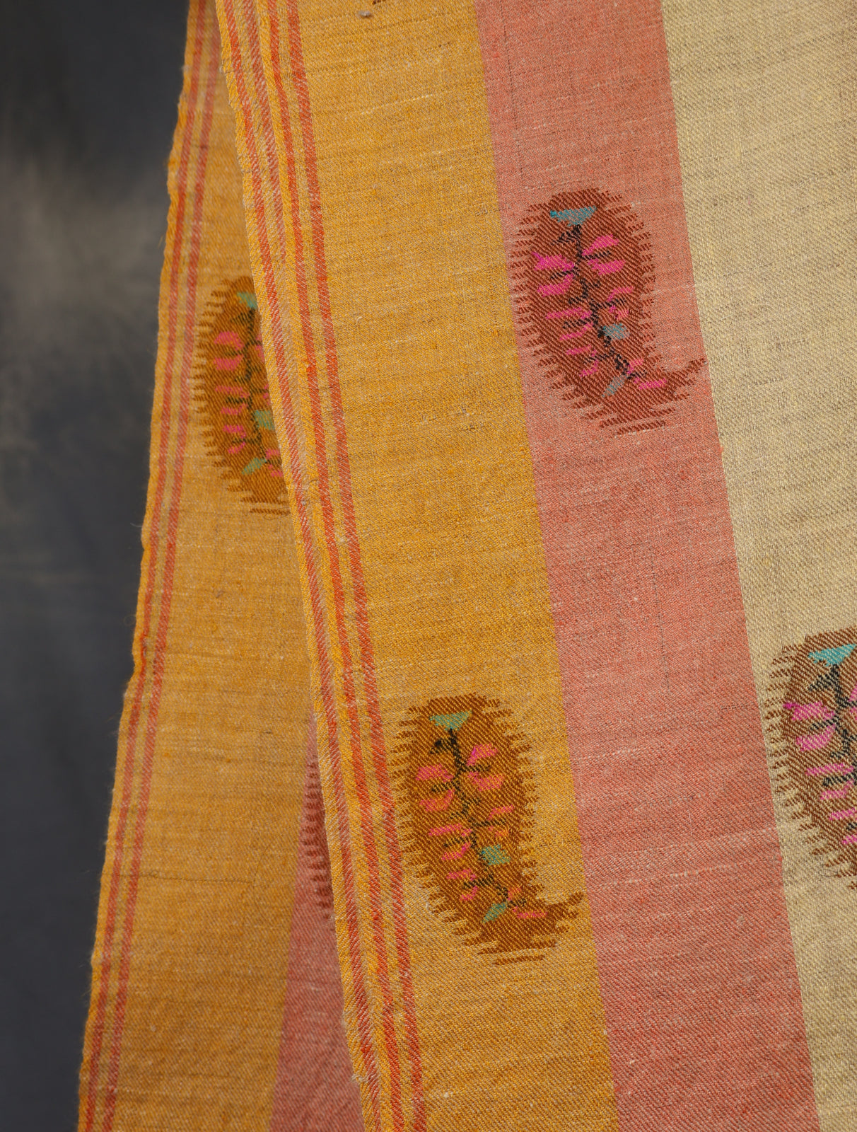 Multicolor Stripe Pashmina Shawl