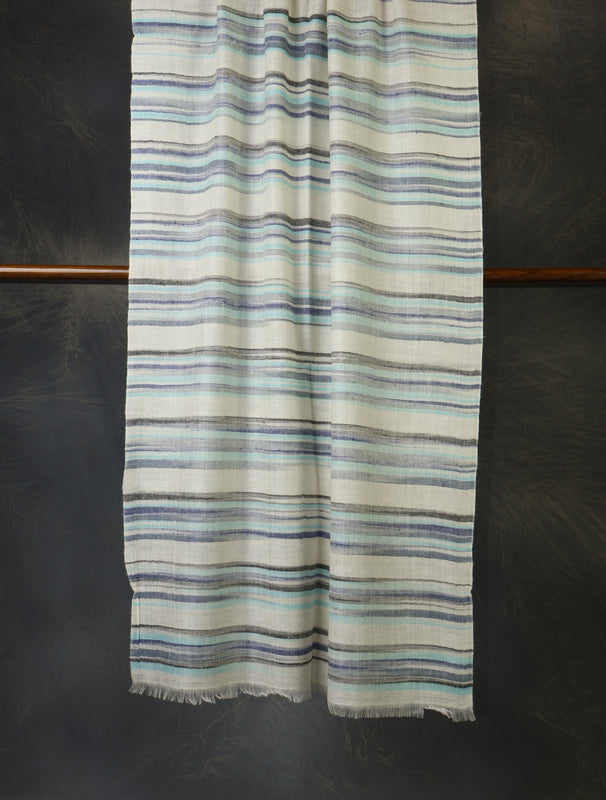 Multicolor Plaid Pure Cashmere Check Scarf Pashmina – Handwoven Luxury