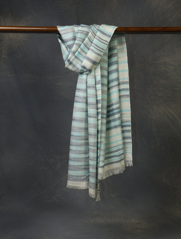 Multicolor Plaid Pure Cashmere Check Scarf Pashmina – Handwoven Luxury