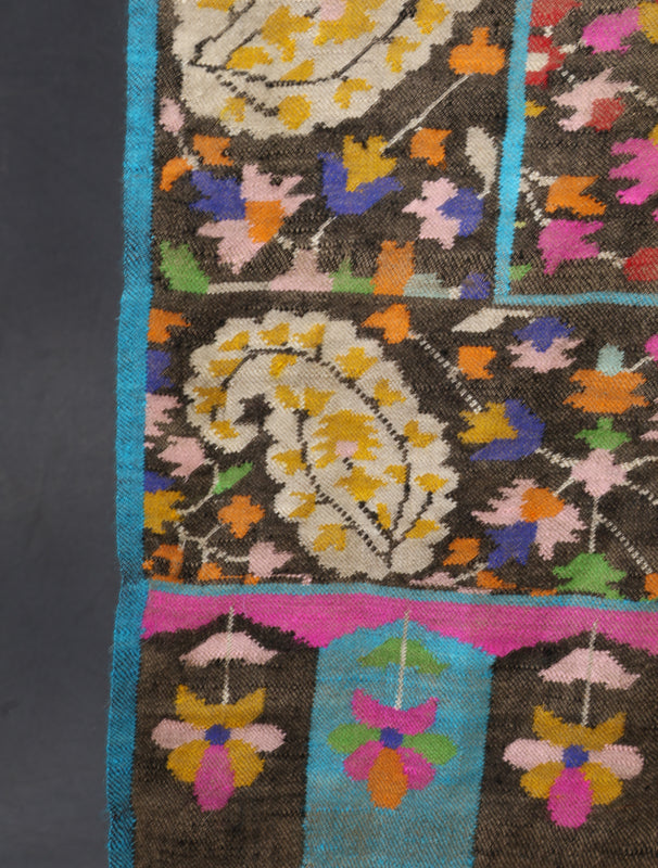 3 yard Multicolor Kani Jamawar Cashmere Pashmina Shawl
