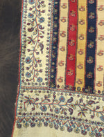 Multicolor Striped Antique Pashmina Kani Shawl