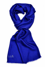 Indigo Cashmere Scarf