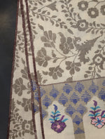 Ivory Base Kani Jamawar Pashmina Shawl