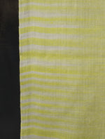 Lemon Plaid Pure Cashmere Pashmina Scarf