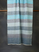 Multicolor Plaid Pure Cashmere Pashmina Scarf