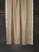 Natural Boteh Motif Cashmere Pashmina Shawl
