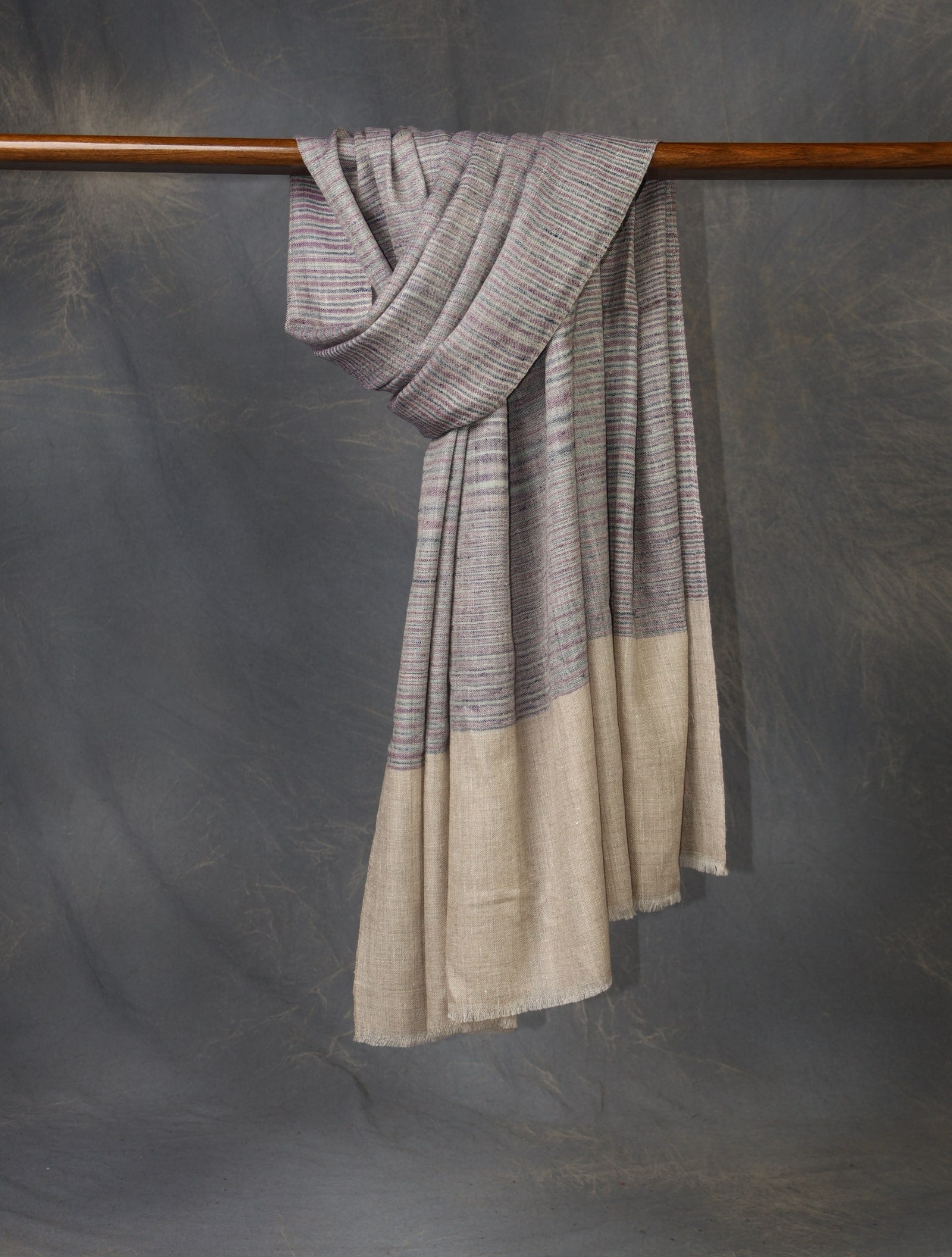 Plaid Winter Scarf Cashmere Pashmina 