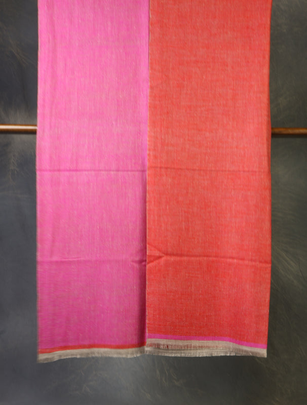 Reversible Handwoven Cashmere Pashmina Shawl