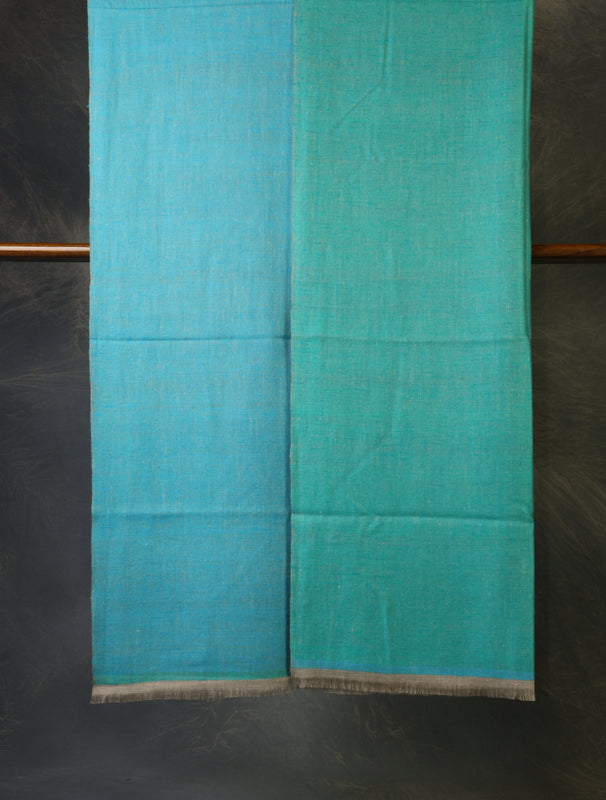 Reversible Handwoven Cashmere Pashmina Shawl