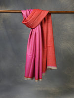 Reversible Handwoven Cashmere Pashmina Shawl 