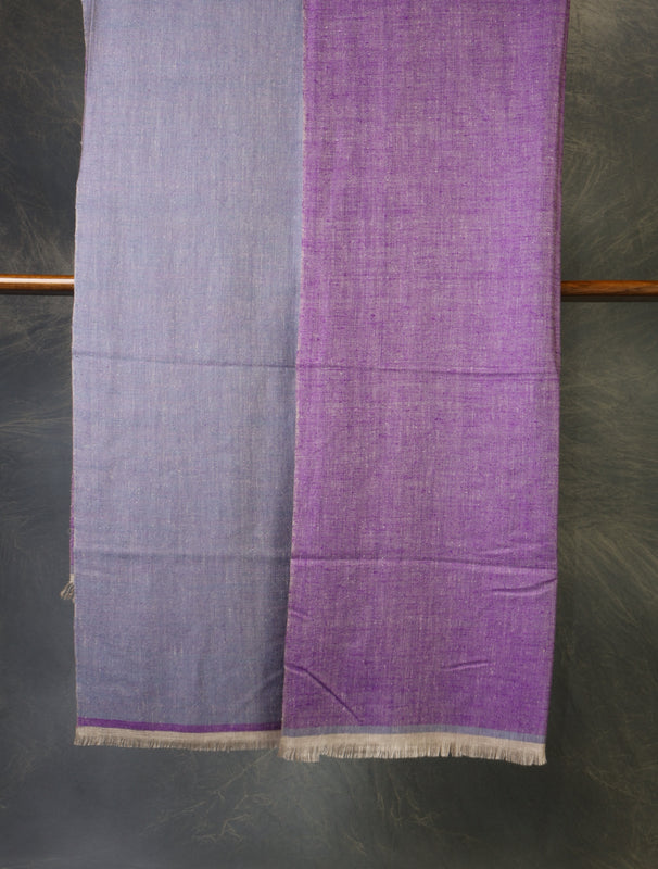 Reversible Handwoven Cashmere Pashmina Shawl