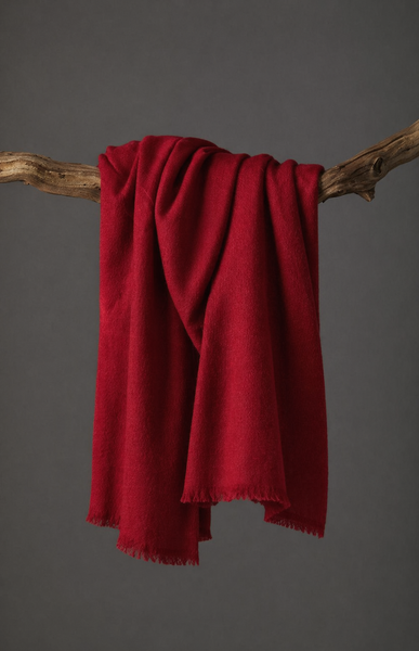 Ruby Cashmere Scarf – 100% Pure Kashmir Pashmina