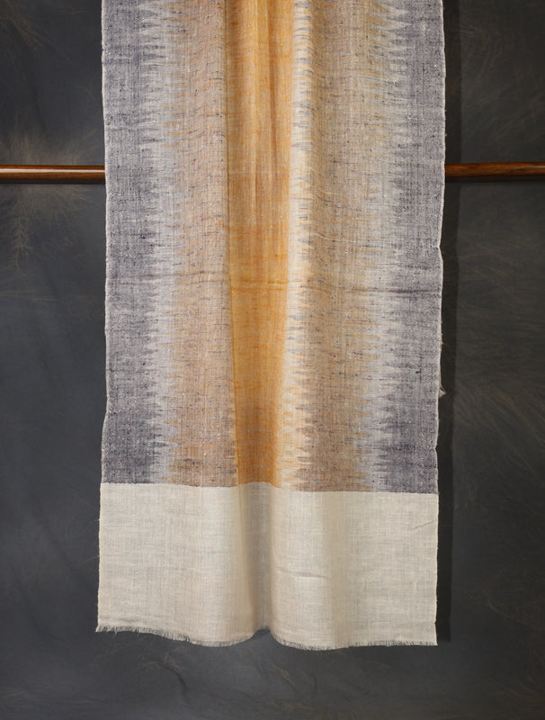 artisan plaid pure cashmere pashmina scarf