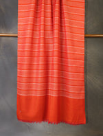 red plaid cashmere scarf