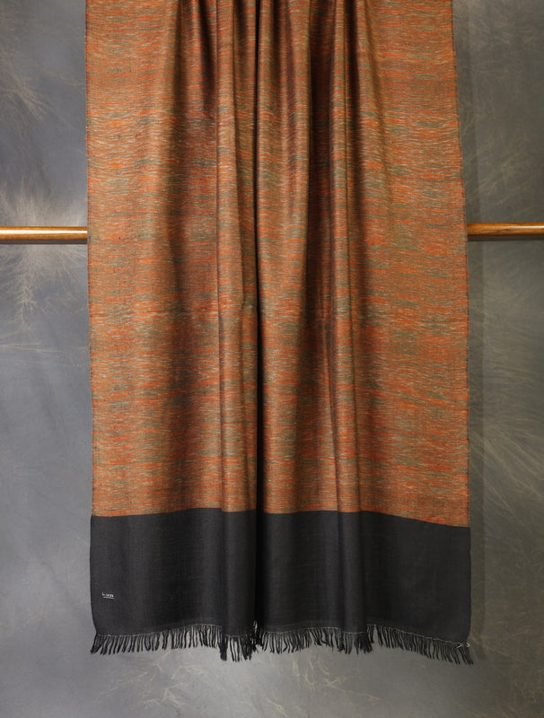 warm plaid pure cashmere shawl