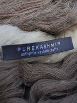 Natural Cashmere Scarf – Handwoven 100% Pure Pashmina