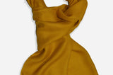 golden pashmina scarf/shawl