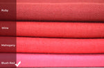 Showing the comparison of shades of Blush Cashmere Scarf