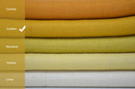 Color Comparision Closeup Golden Cashmere Scarf