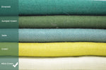 Color Comparison Mint green cashmere scarf