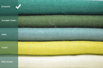 Color Shade Comparison Emerald Pashmina Scarf