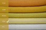 Color Shade Comparison Yellow Cashmere Scarf