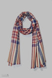 Scottish Check Handwoven Cashmere Pashmina Shawl