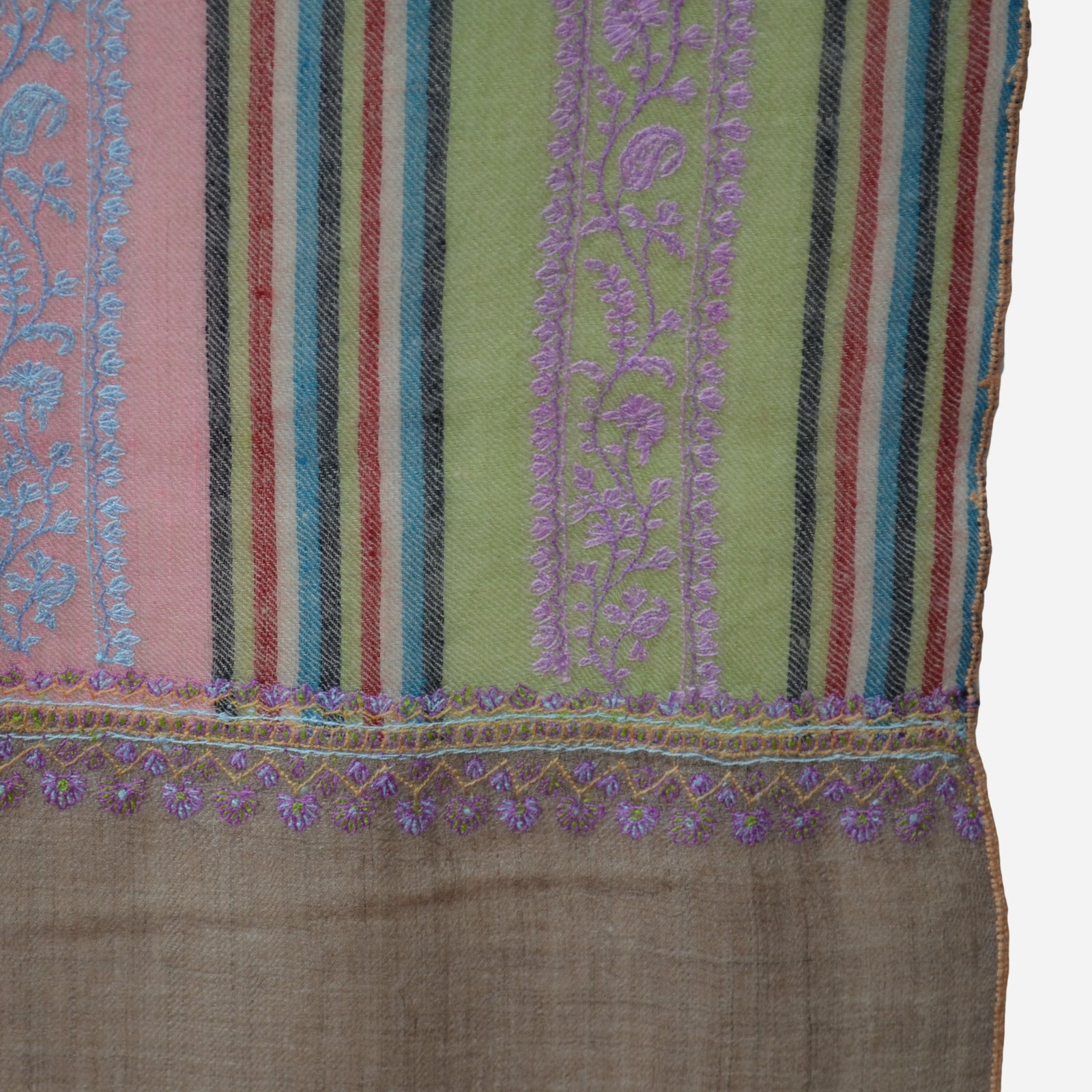 Pashmina embroidered cashmere shawl