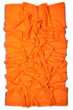 Orange Sozni Embroidery Shawl