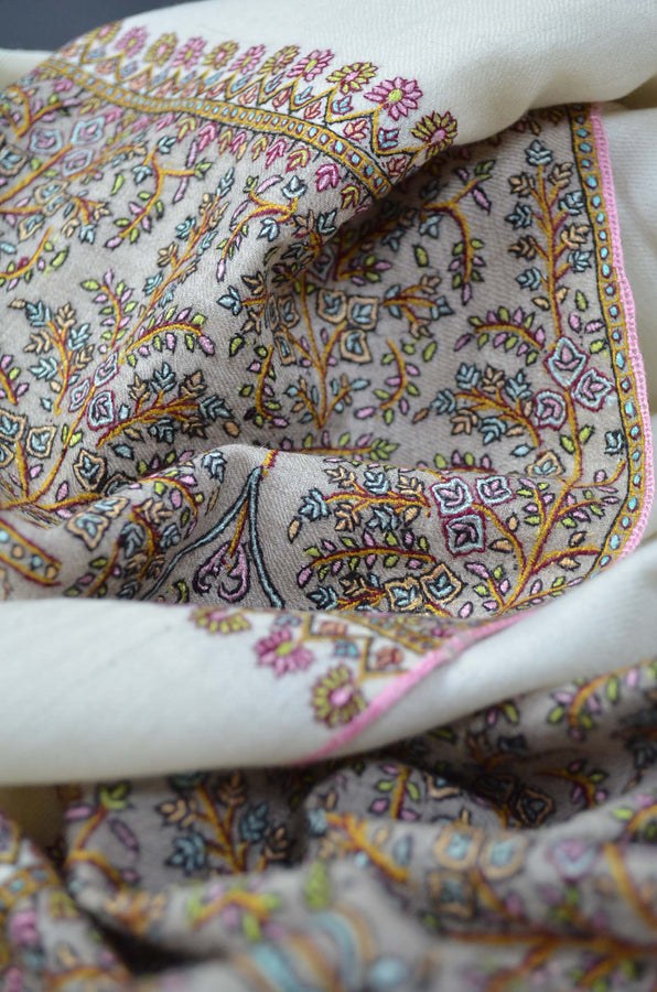 Cashmere Pashmina embroidery shawl