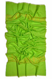 Green Sozni Embroidery Scarf