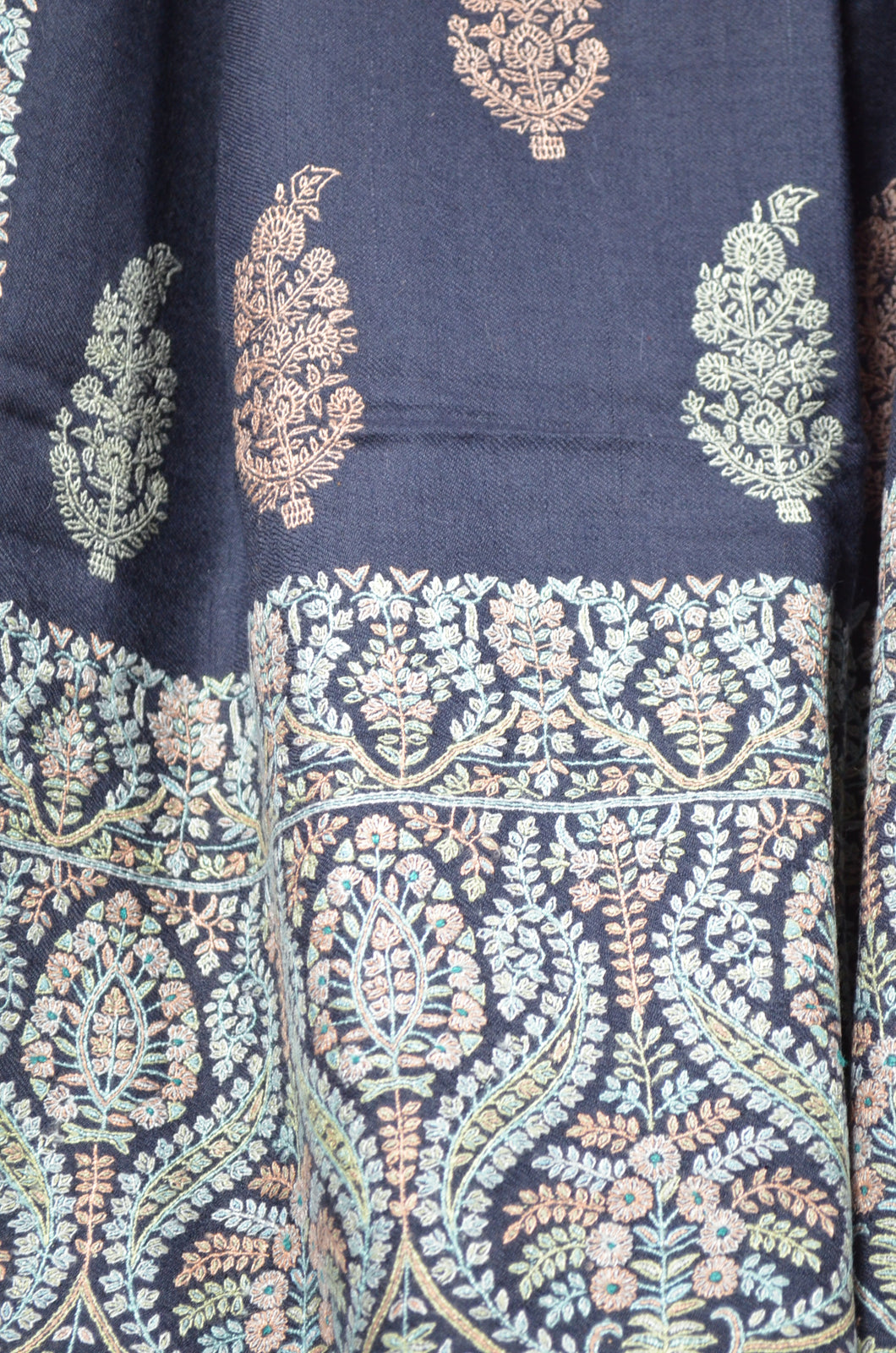 Cashmere Pashmina Jamawar Embroidery Shawl