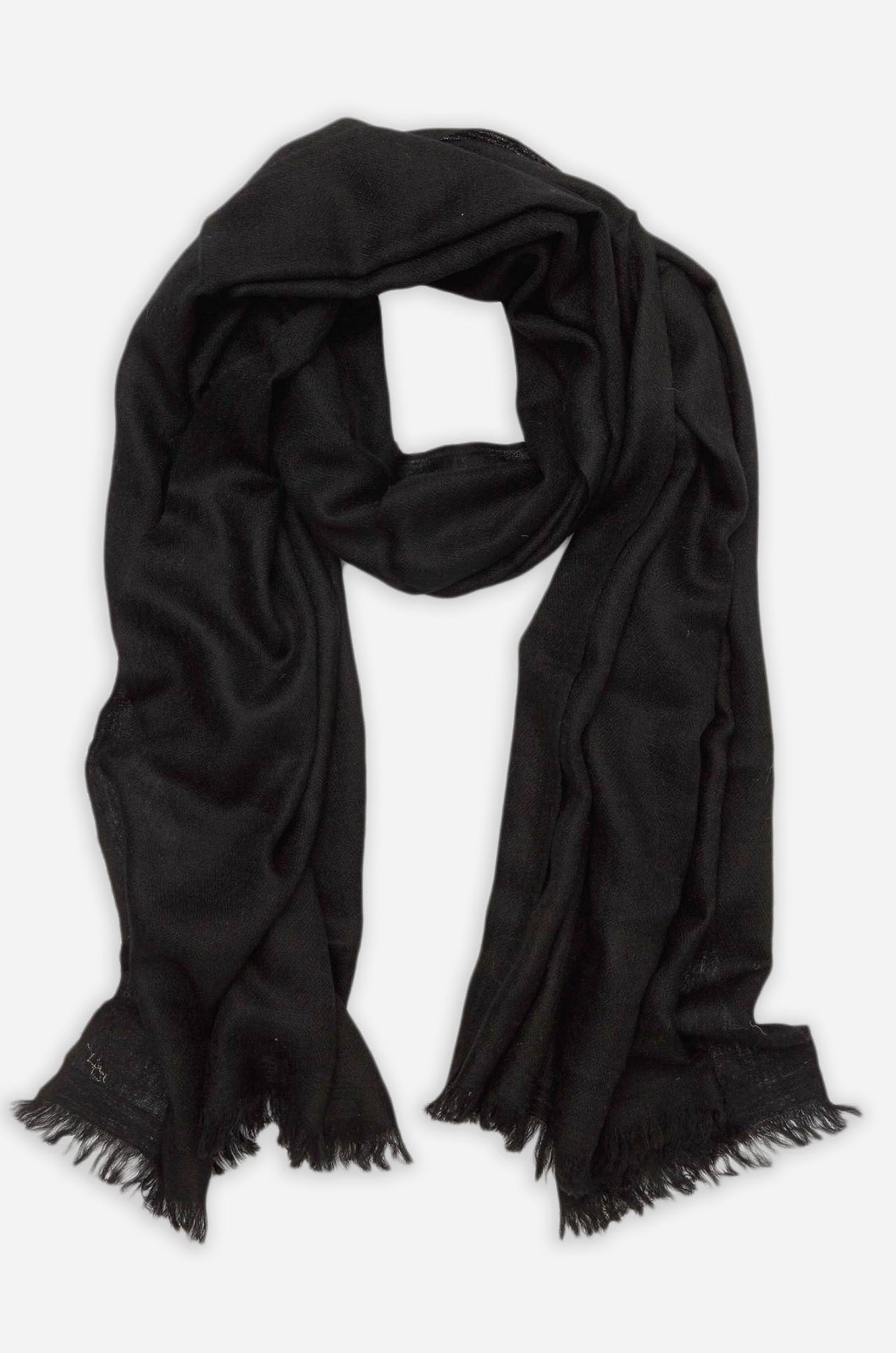 Black Cashmere Scarf/Shawl