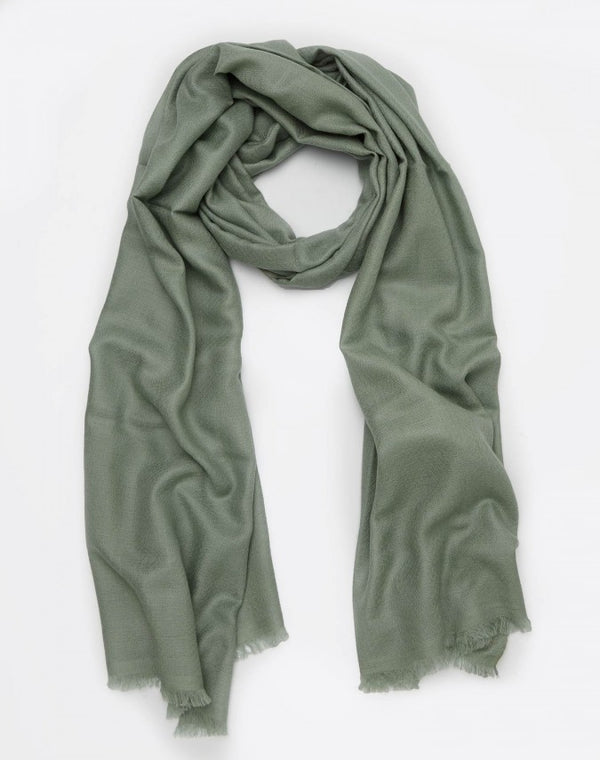 Mint Green Cashmere Travel Wrap