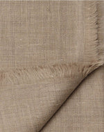 Un Dyed Natural Cashmere Travel Wrap